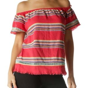 dRA Los Angeles Cotton Knit Top Size Medium